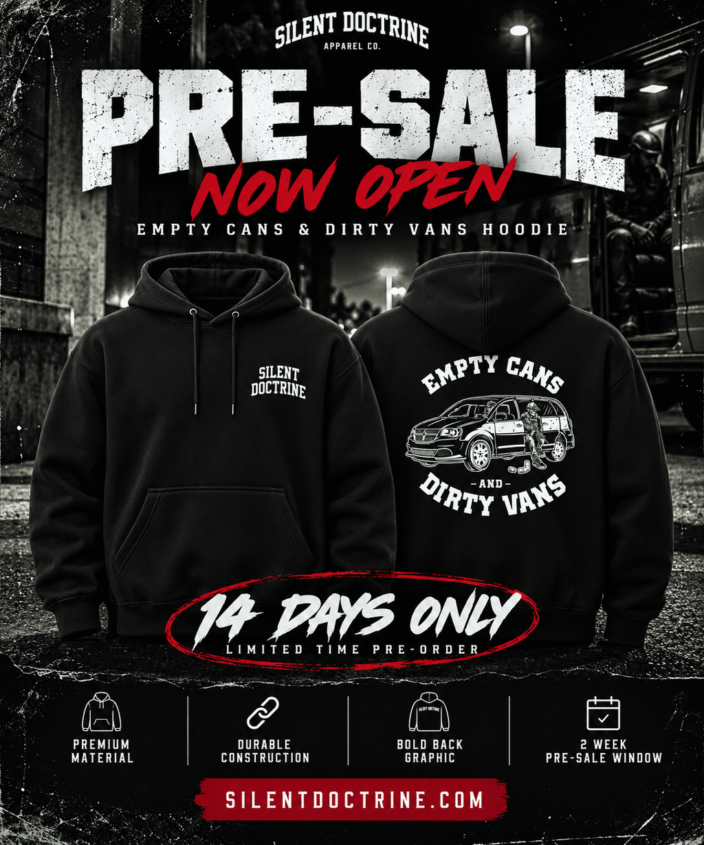Empty Cans and Dirty Vans Hoodie Pre-Order
